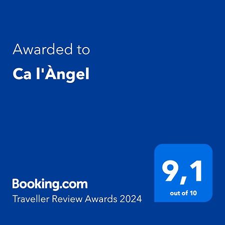 Hotel Ca L'Angel Pinell de Bray Exterior foto