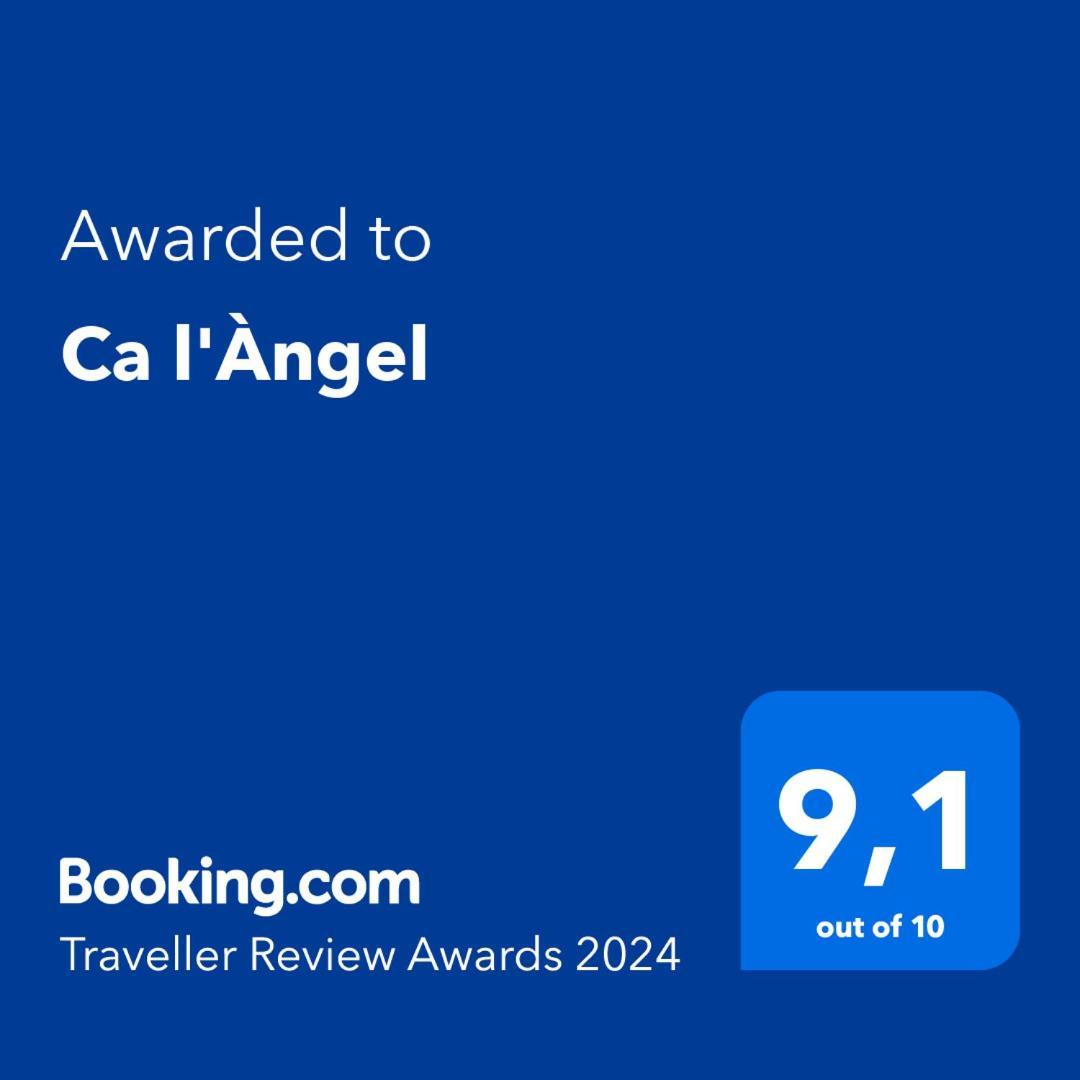 Hotel Ca L'Angel Pinell de Bray Exterior foto